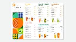 CC Juice | 果蔬汁连锁餐饮饮品单vi设计