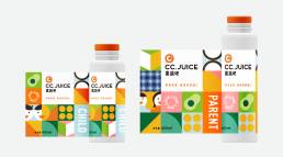 CC Juice | 果蔬汁连锁餐饮食品包装设计